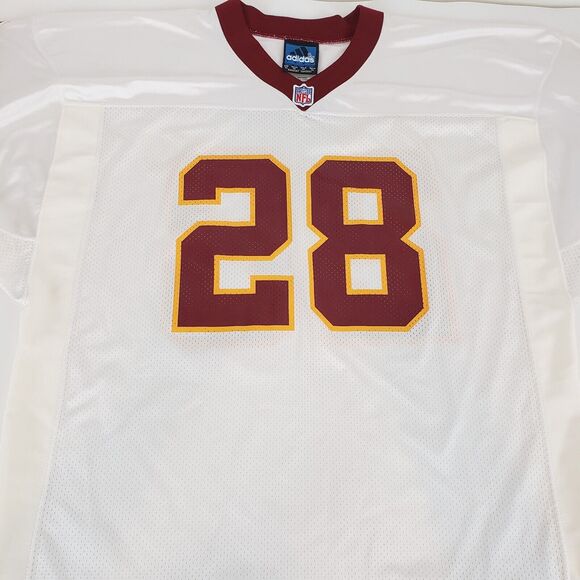 Vtg Washington Redskins NFL SIZE 56 White #28 Darrell Green Adidas Jersey - Picture 6 of 13